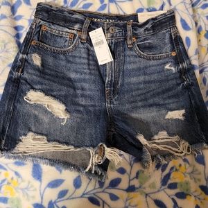 American Eagle 90s Boyfriend Jean Shorts Size 0